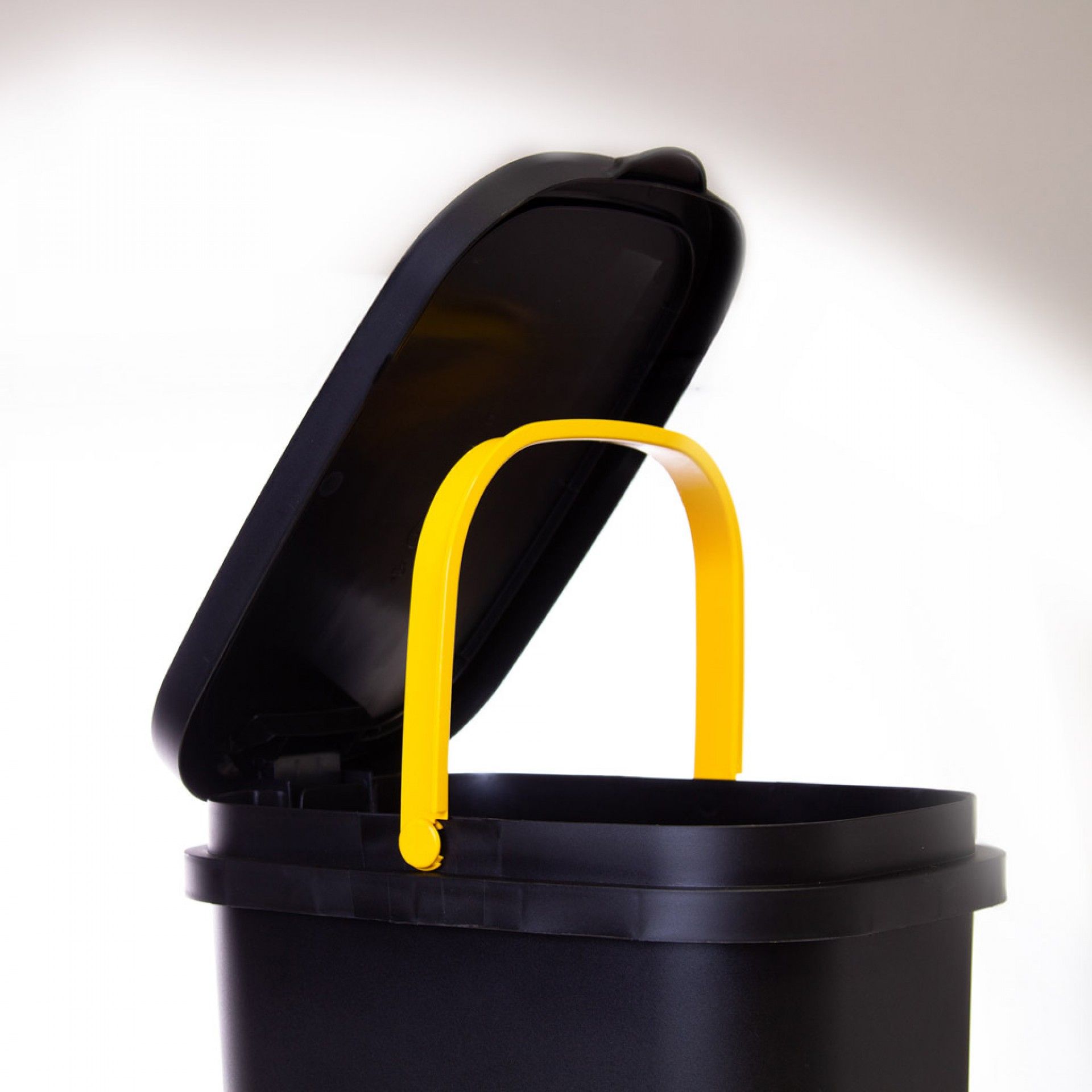 Balde Lixo Ecoponto Plástico com Base e Aro