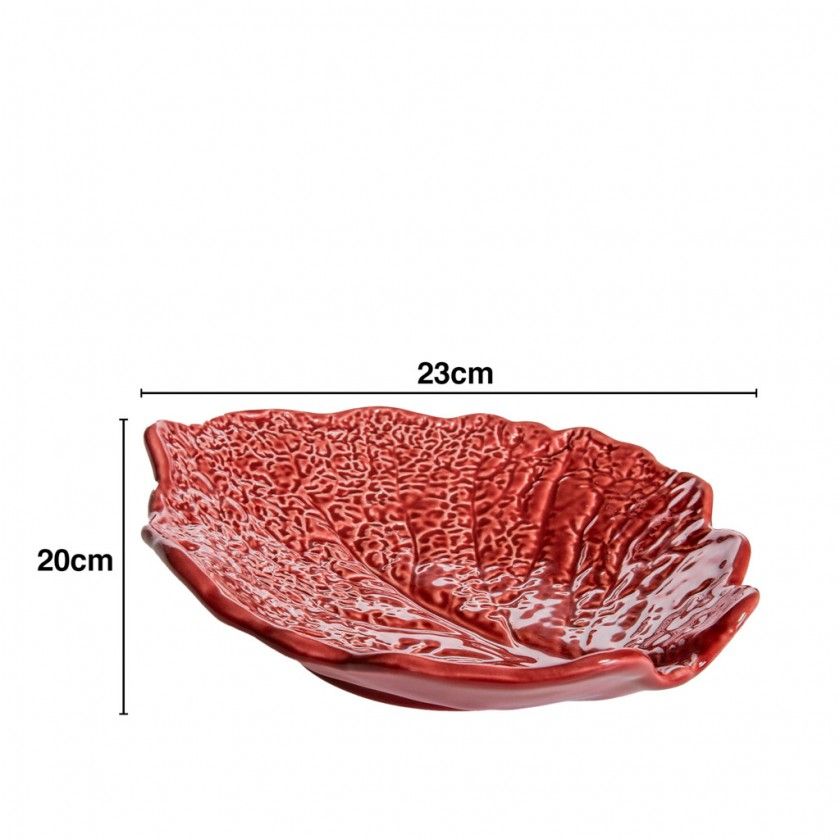 Taça Repolho Couve Cerâmica 23X20cm Taça Repolho Couve Cerâmica 23X20cm