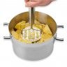 Esmagador Batata Inox 10.5X8.5X24cm Esmagador Batata Inox 10.5X8.5X24cm