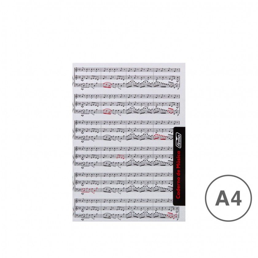 Caderno Msica / Canto 20 Folhas