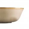 Tigela Porcelana Duomo Marrone Castanho 45cl 15X5.5cm Tigela Porcelana Duomo Marrone Castanho 45cl 15X5.5cm
