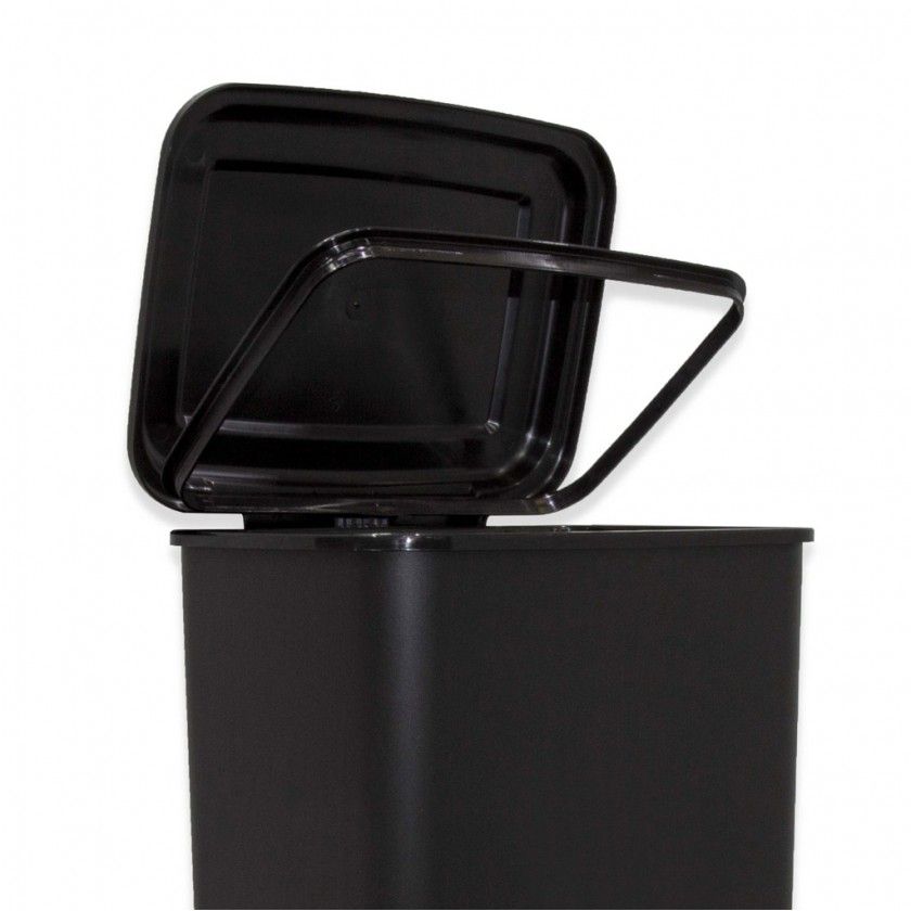 Balde Lixo com Pedal com Aro Fixação 26l 37.5X30X45cm Balde Lixo com Pedal com Aro Fixação 26l 37.5X30X45cm