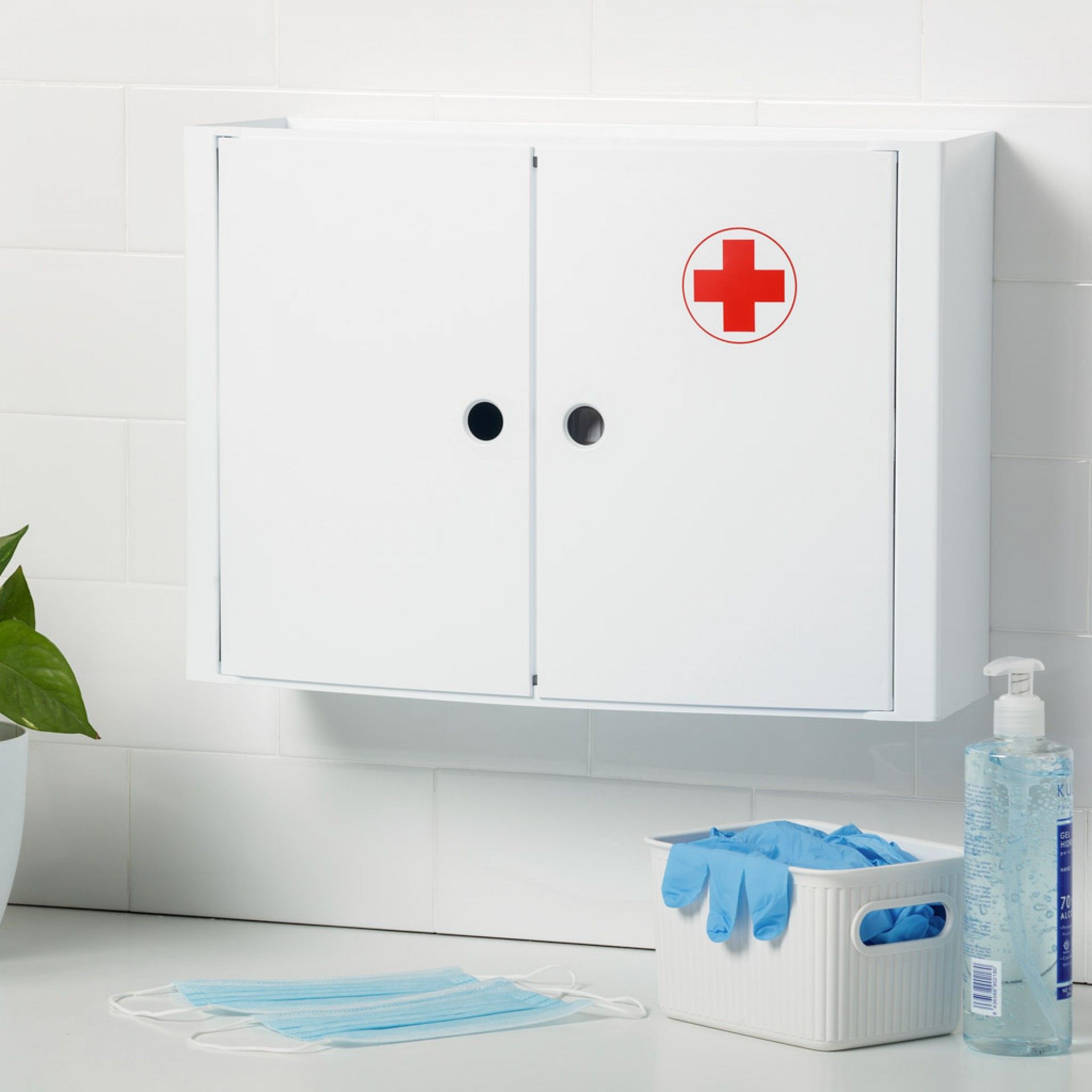 Armário Wc Sos Retangular 46X15.5X32CM