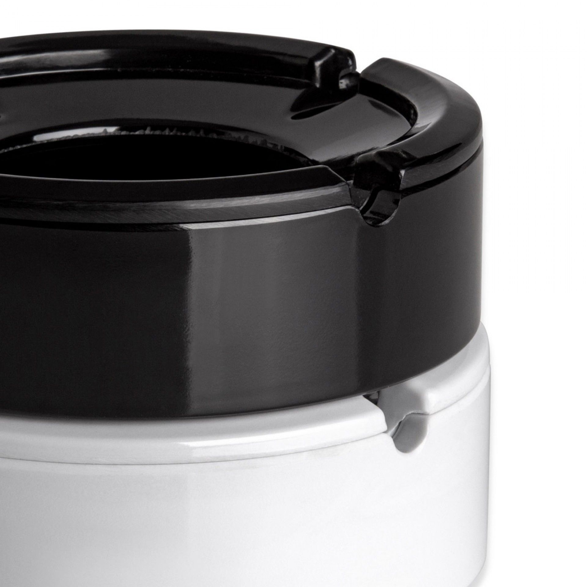 Cinzeiro de Água Melamina Kulsan Branco 10X3.5cm