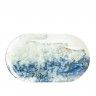 Bandeja Catay Oval Azul 30X17.5X2.8cm