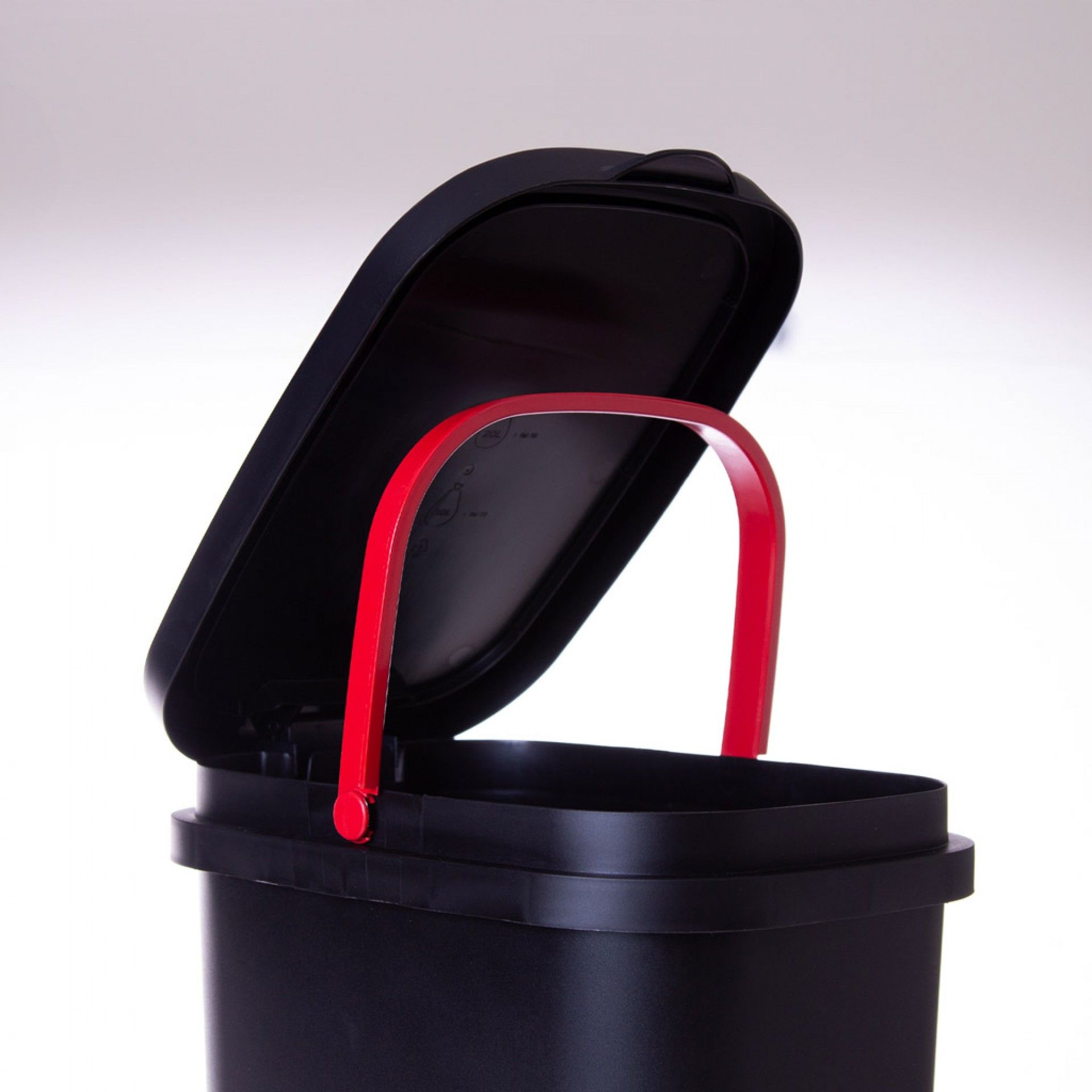 Balde Lixo Ecoponto Plástico com Base e Aro