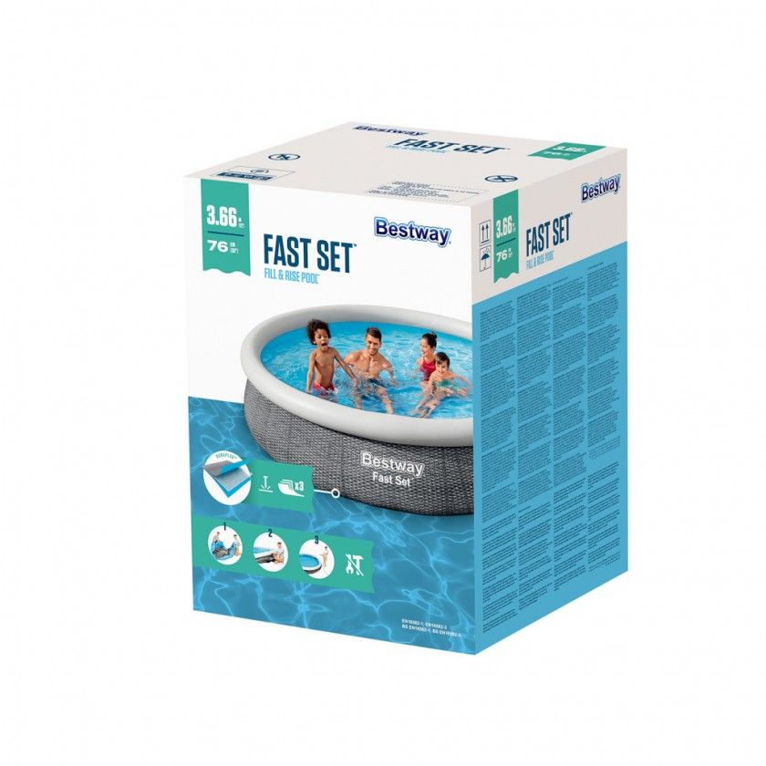 Piscina Fast Set 366X76CM