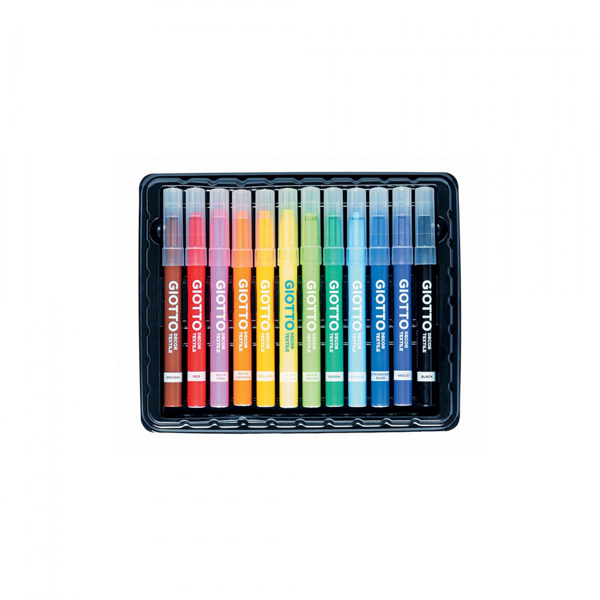 Marcador Giotto Tecido 12 Cores