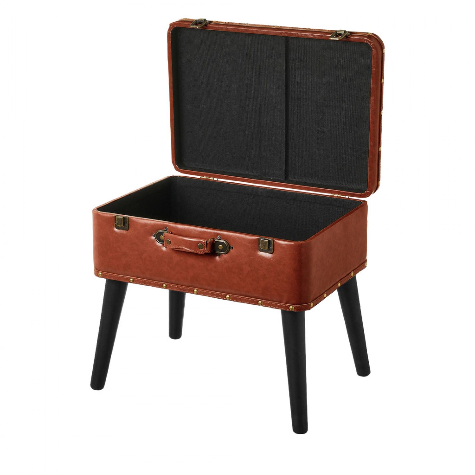 Banco Com Arrumação Canela