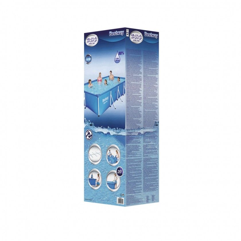 Piscina Steel Pro 400X211X81CM Piscina Steel Pro 400X211X81CM