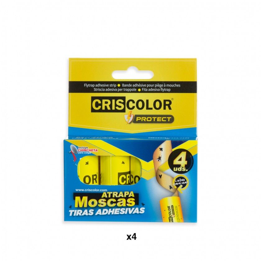 Fita Apanha Moscas Pack 4