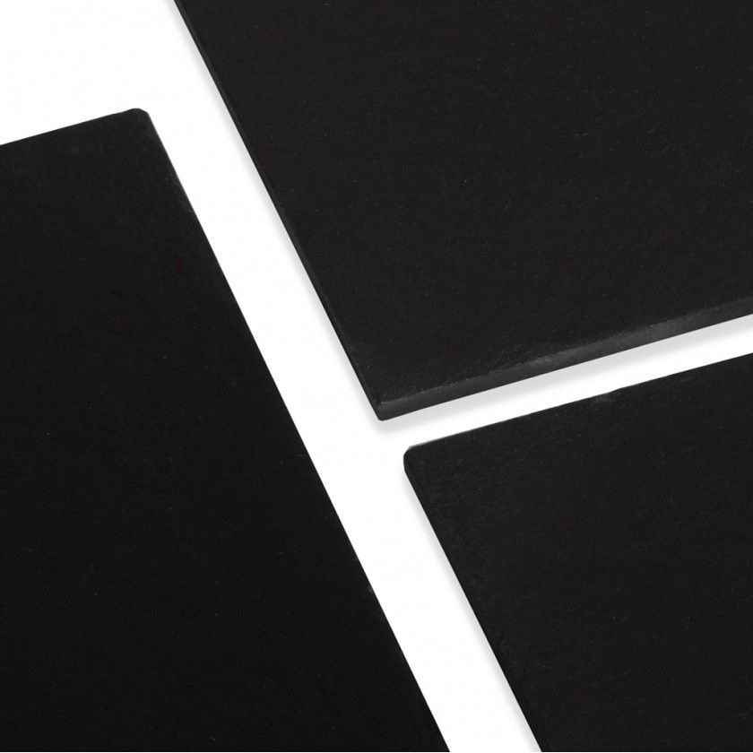 Bandeja Ardsia Africa Preto 31X31X0.6cm