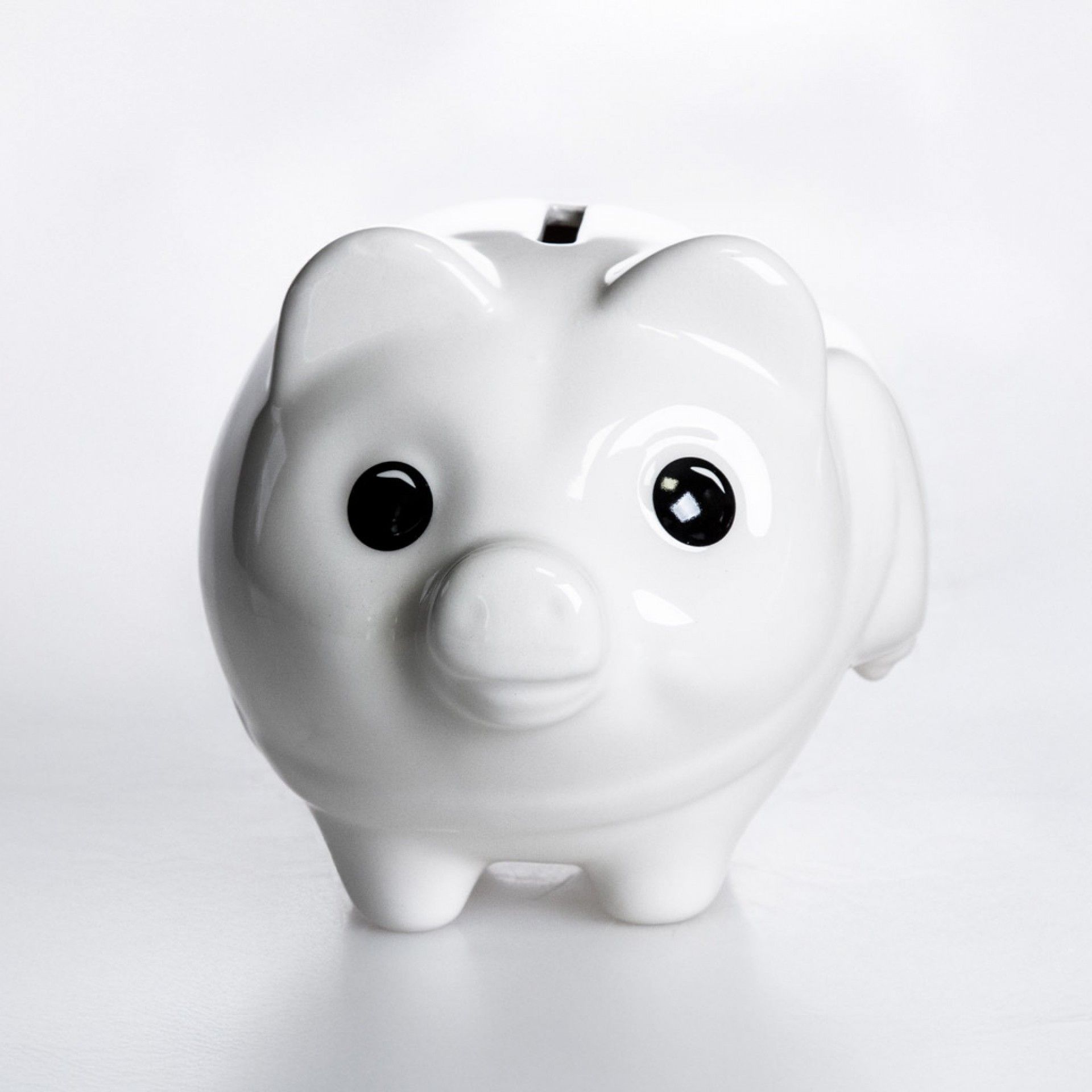 Porco Mealheiro Vidrado 13X10cm