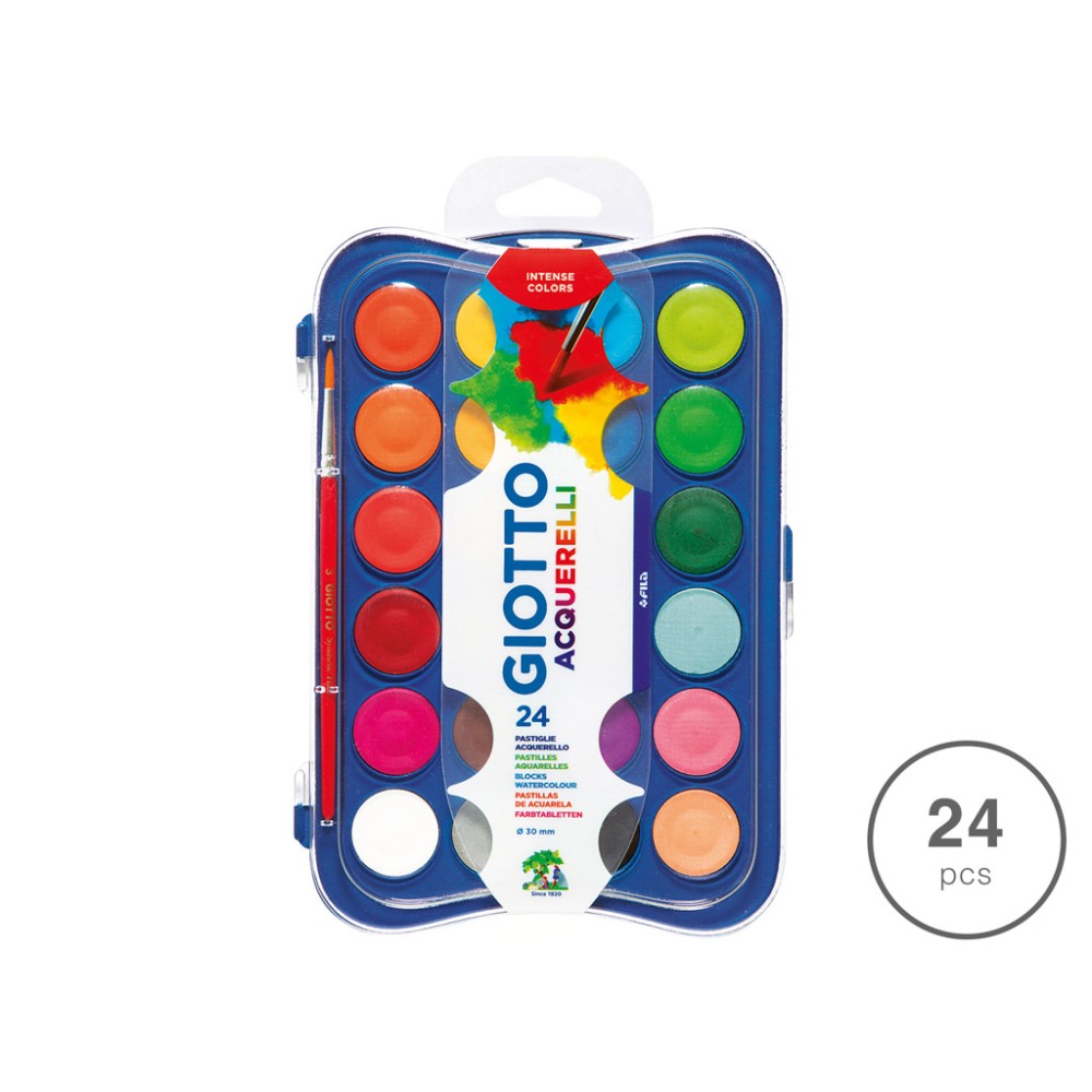 Aguarelas Giotto 24 Cores