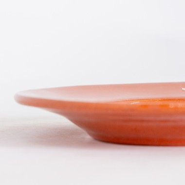 Prato P�o Milho Barro Liso 16X2cm