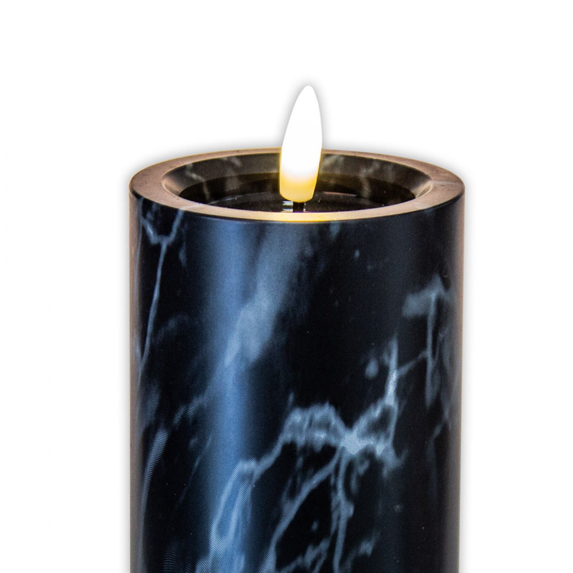 Círio Elétrico Efeito Mármore