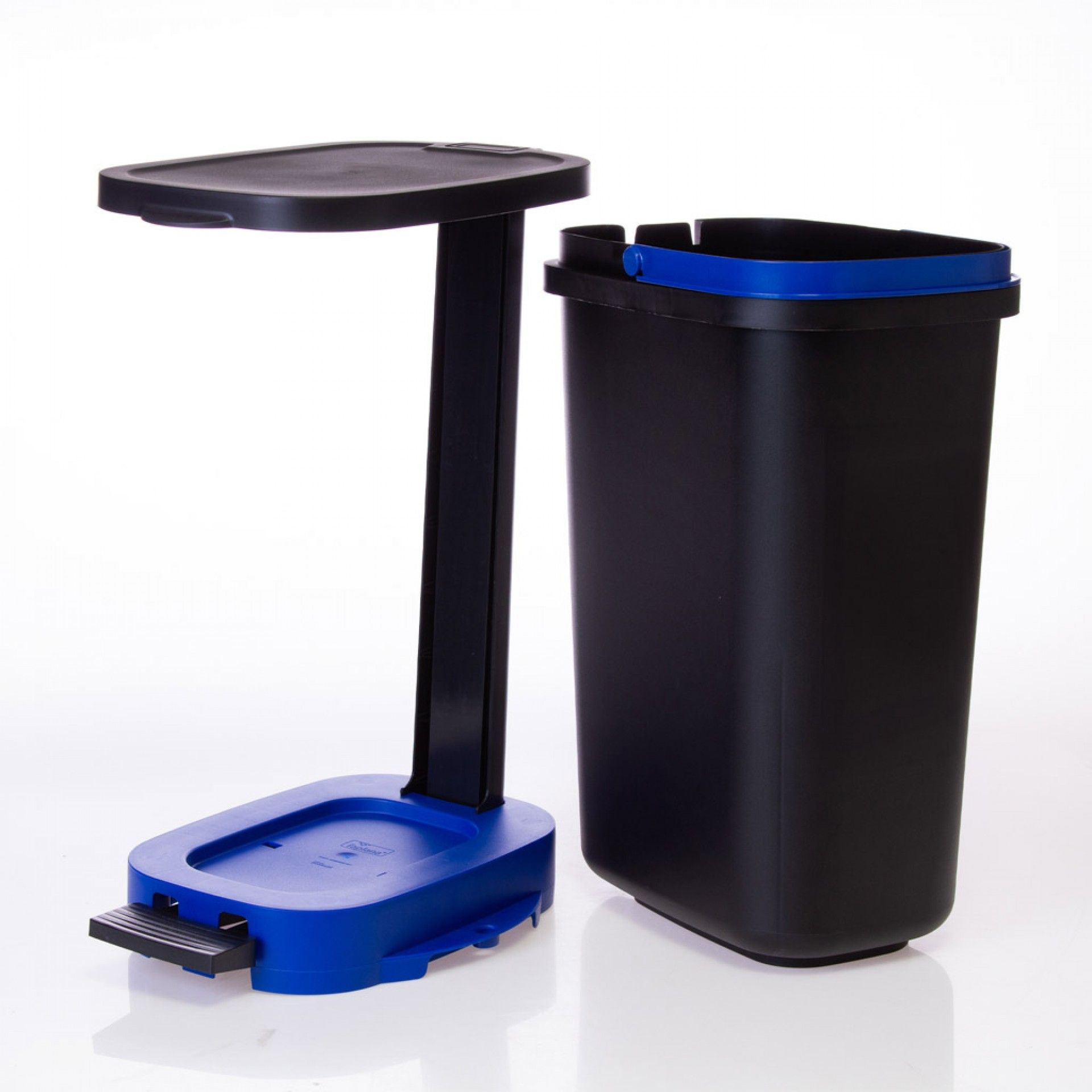 Balde Lixo Ecoponto Plástico com Base e Aro