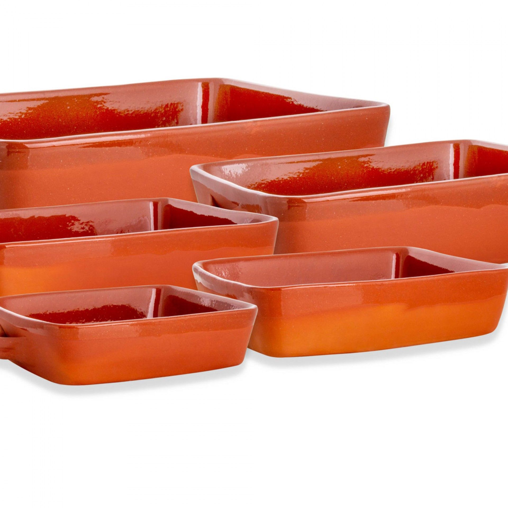 Assadeira Barro Liso Quadrada N.2 27.5X26.5X7cm