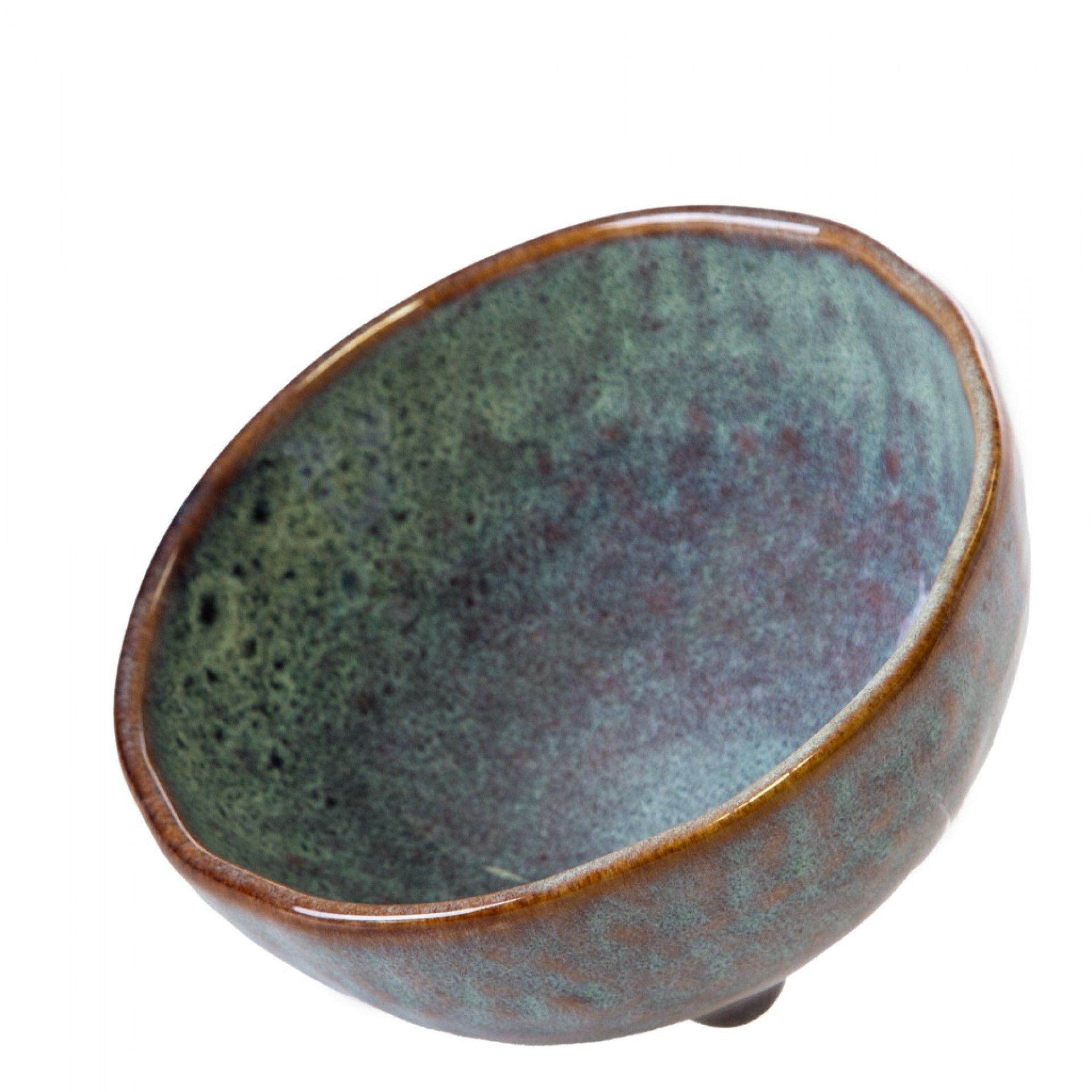 Taça Porcelana Serton Redondo Azul 750ml 8.5X4.5cm