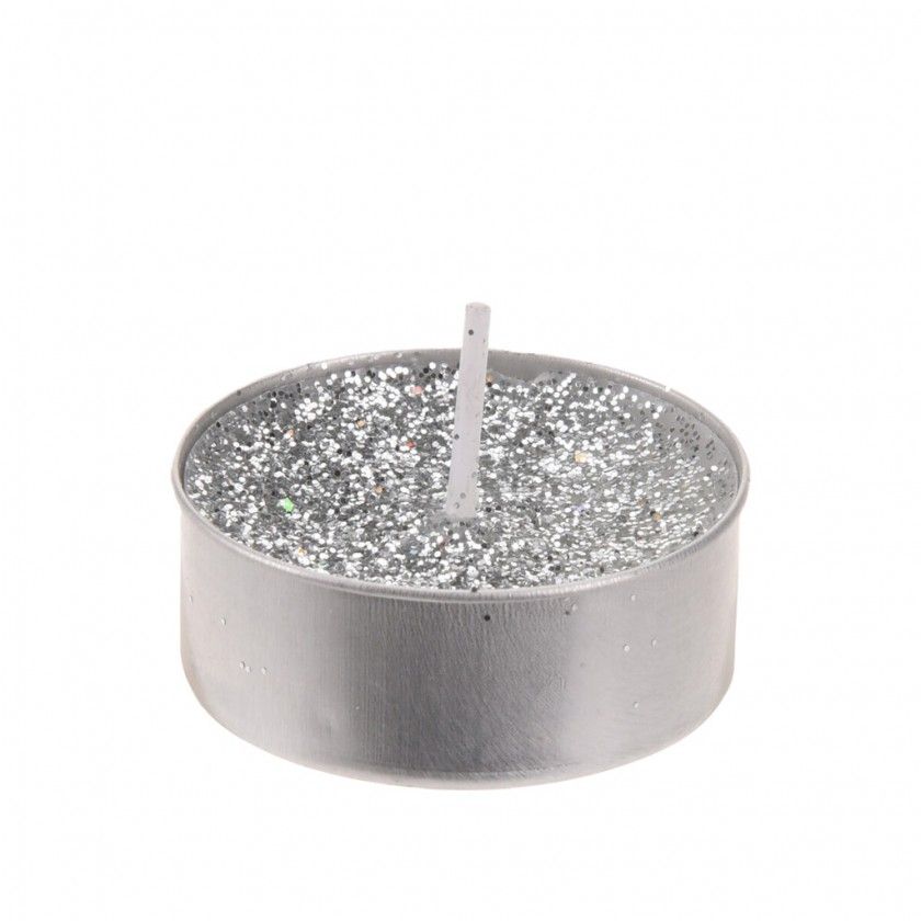 Velas Prateadas Pack 8