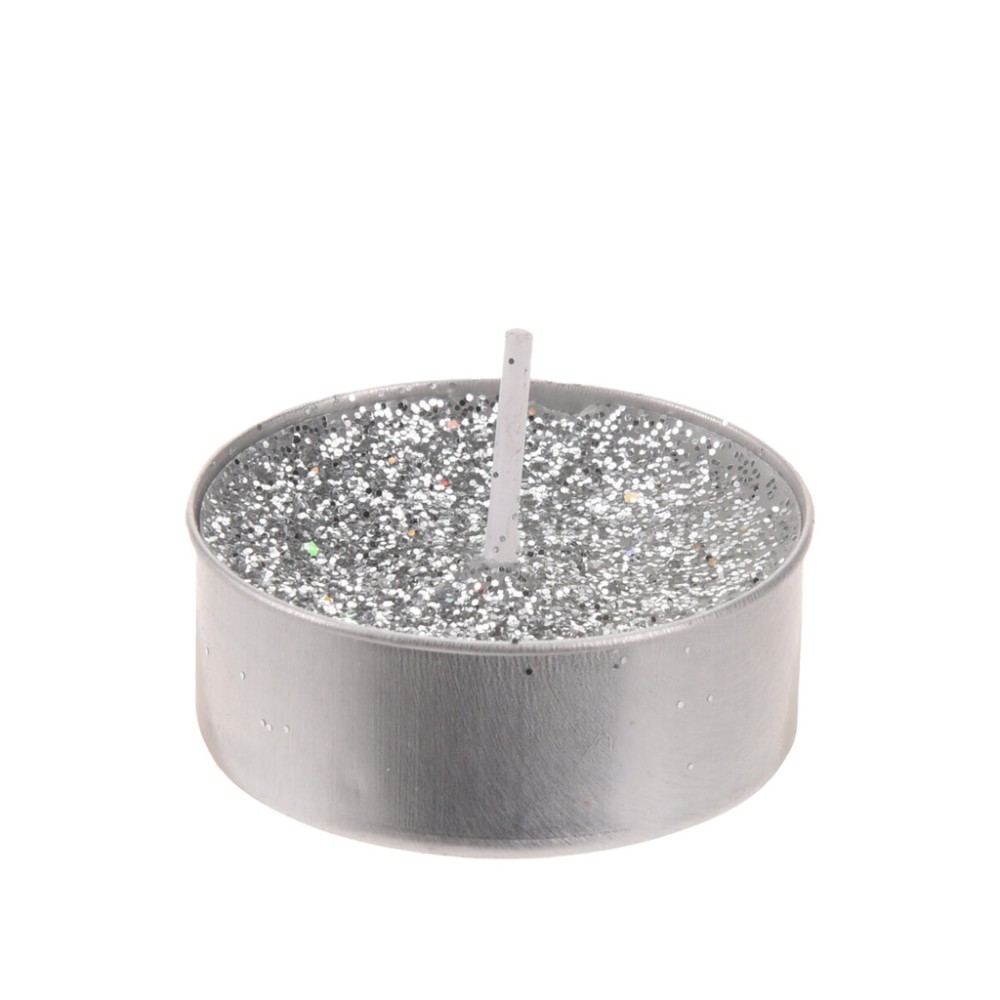 Velas Prateadas Pack 8