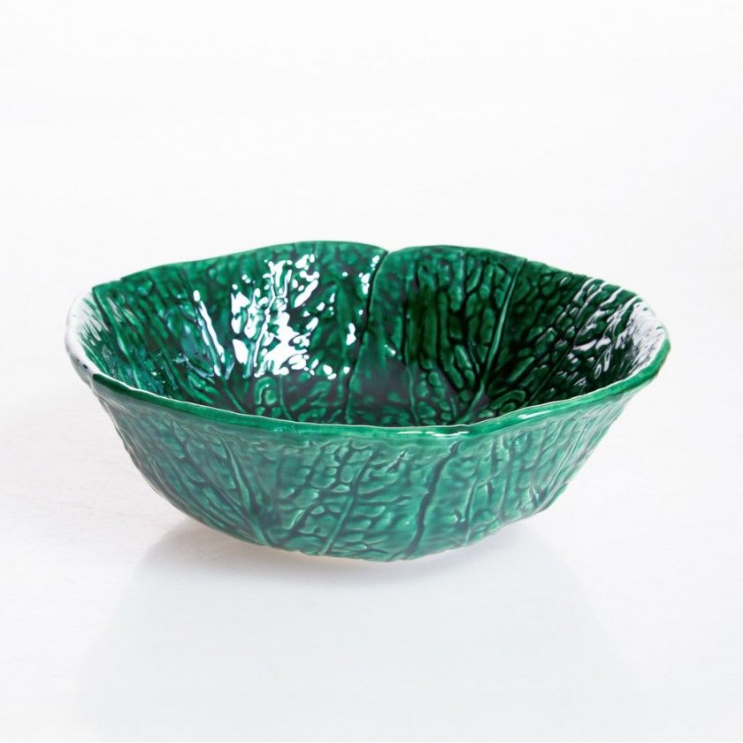 Taça Couve Cerâmica 19X7cm Taça Couve Cerâmica 19X7cm