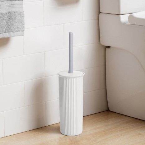 Escovilh�o Wc Baobab Branco 9.5X39.5cm - Image product