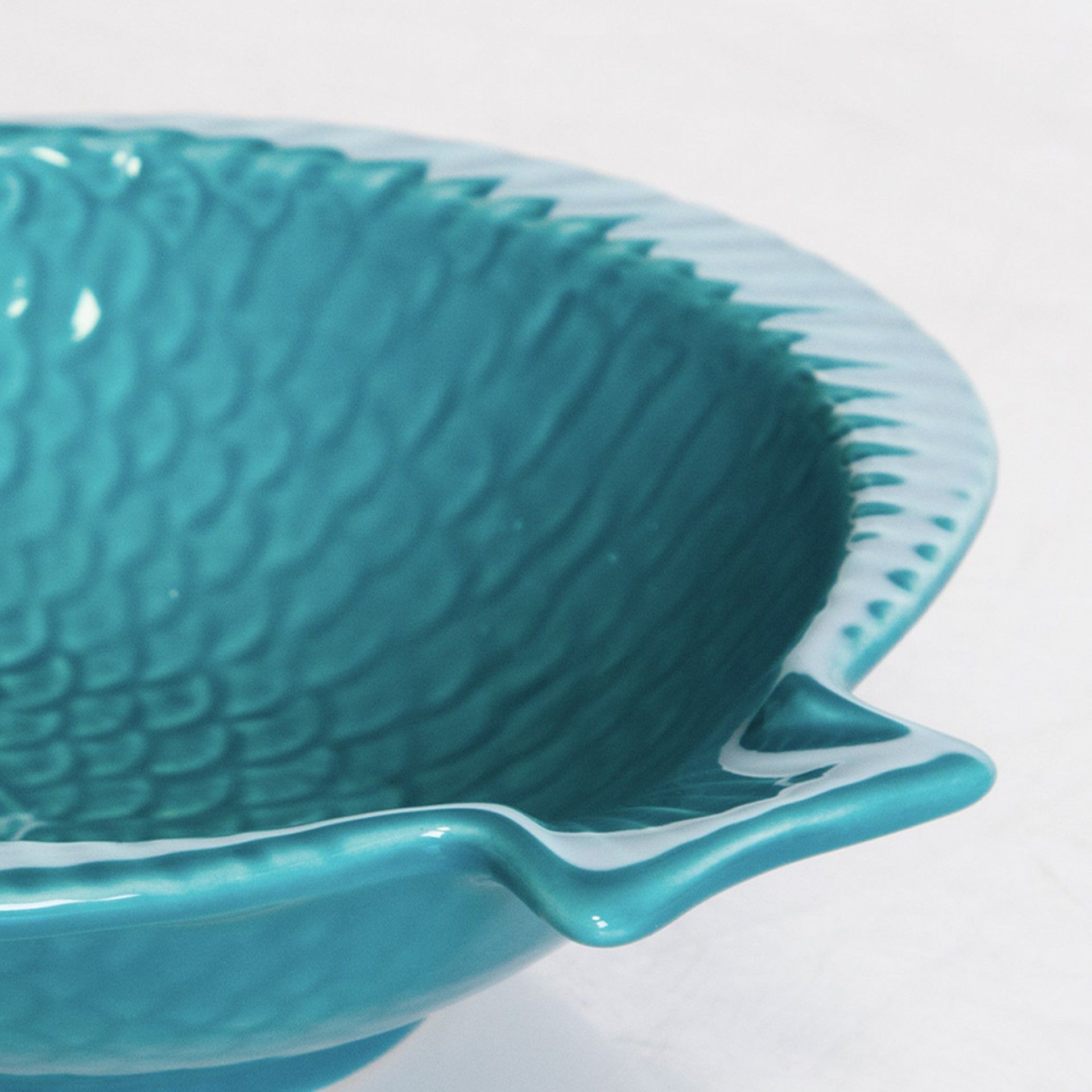 Taça Peixe Cerâmica 16.5cm