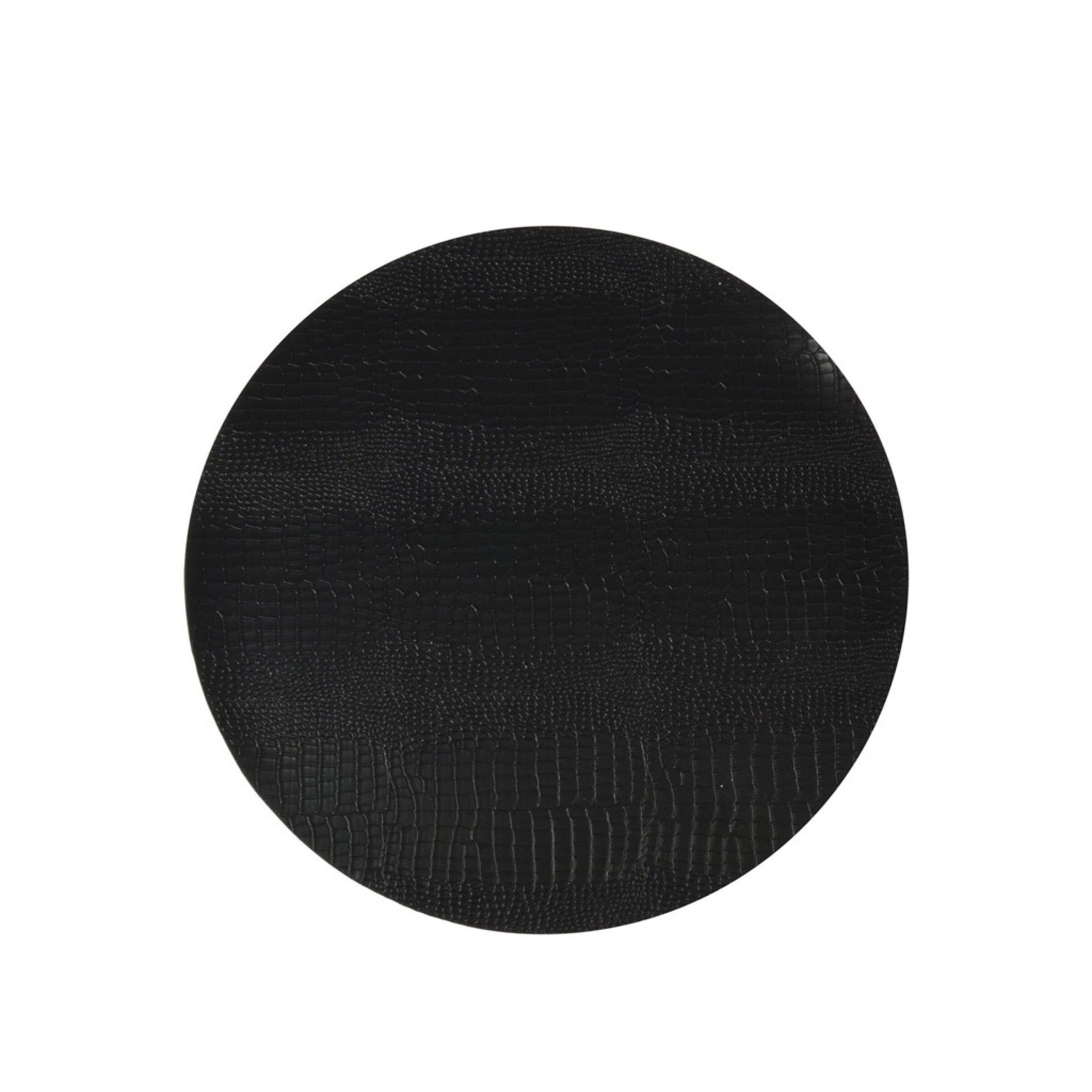 Individual Redondo Preto Ø38CM