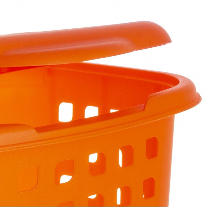 Roupeiro Polipropileno Multibasket Laranja 55l