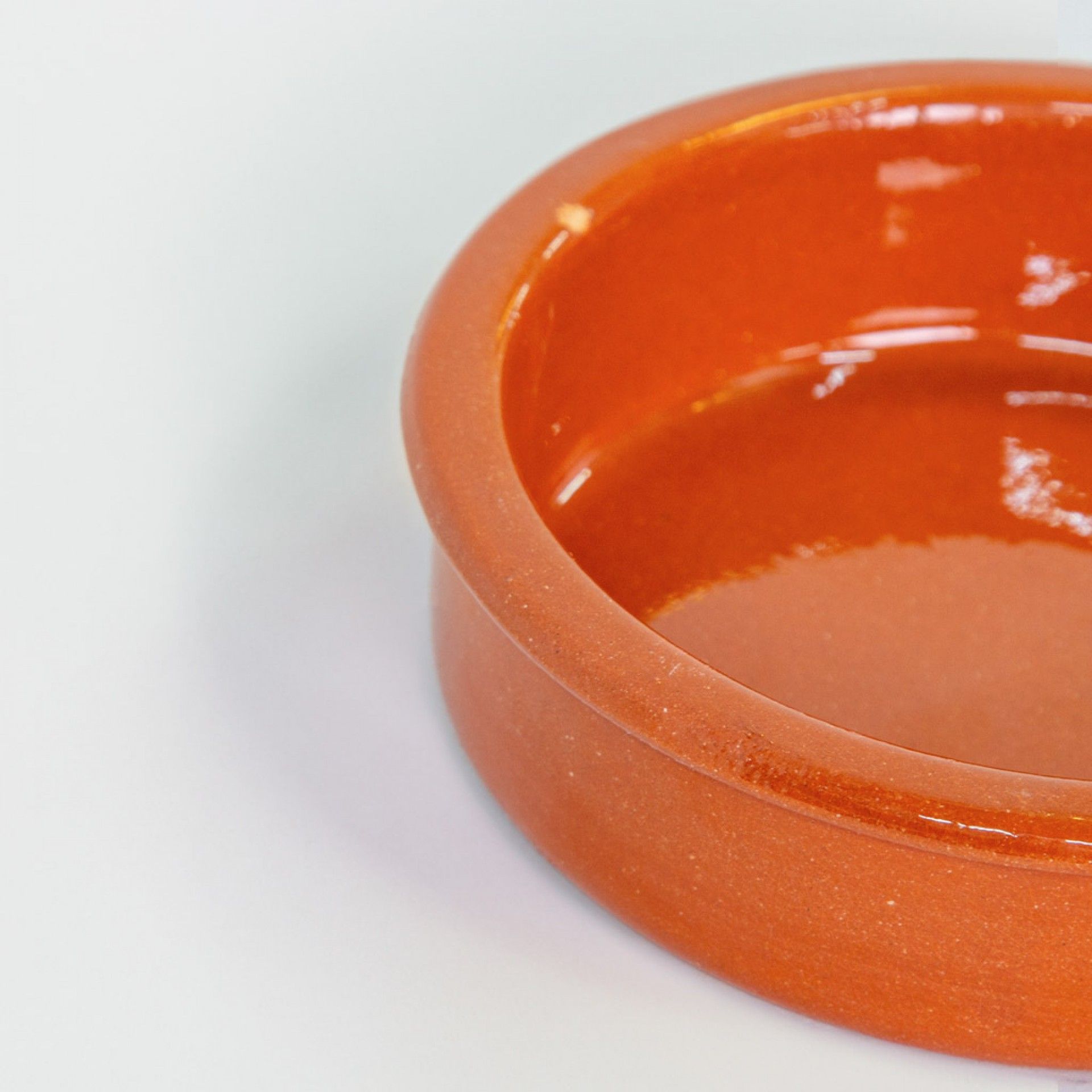 Taça Leite Creme Barro Liso 12.5X3.5cm