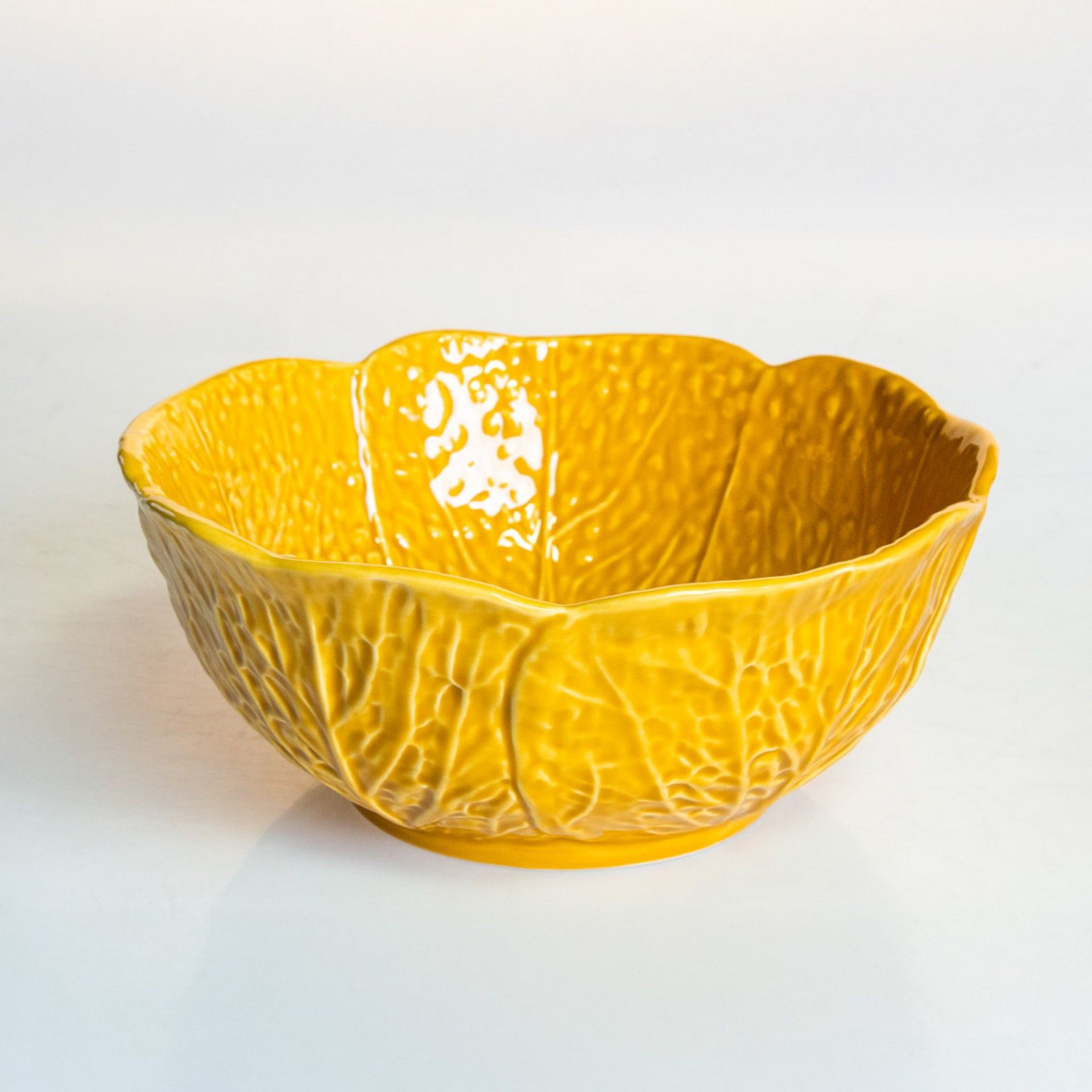 Saladeira Couve Cerâmica 23cm