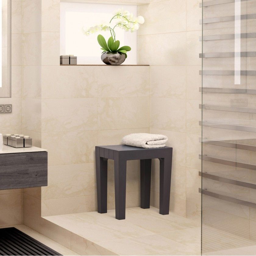 Banco Wc Lombok Castanho 38X29X41.5CM Banco Wc Lombok Castanho 38X29X41.5CM