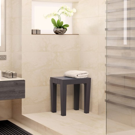 Banco Wc Lombok Castanho 38X29X41.5CM - Image product