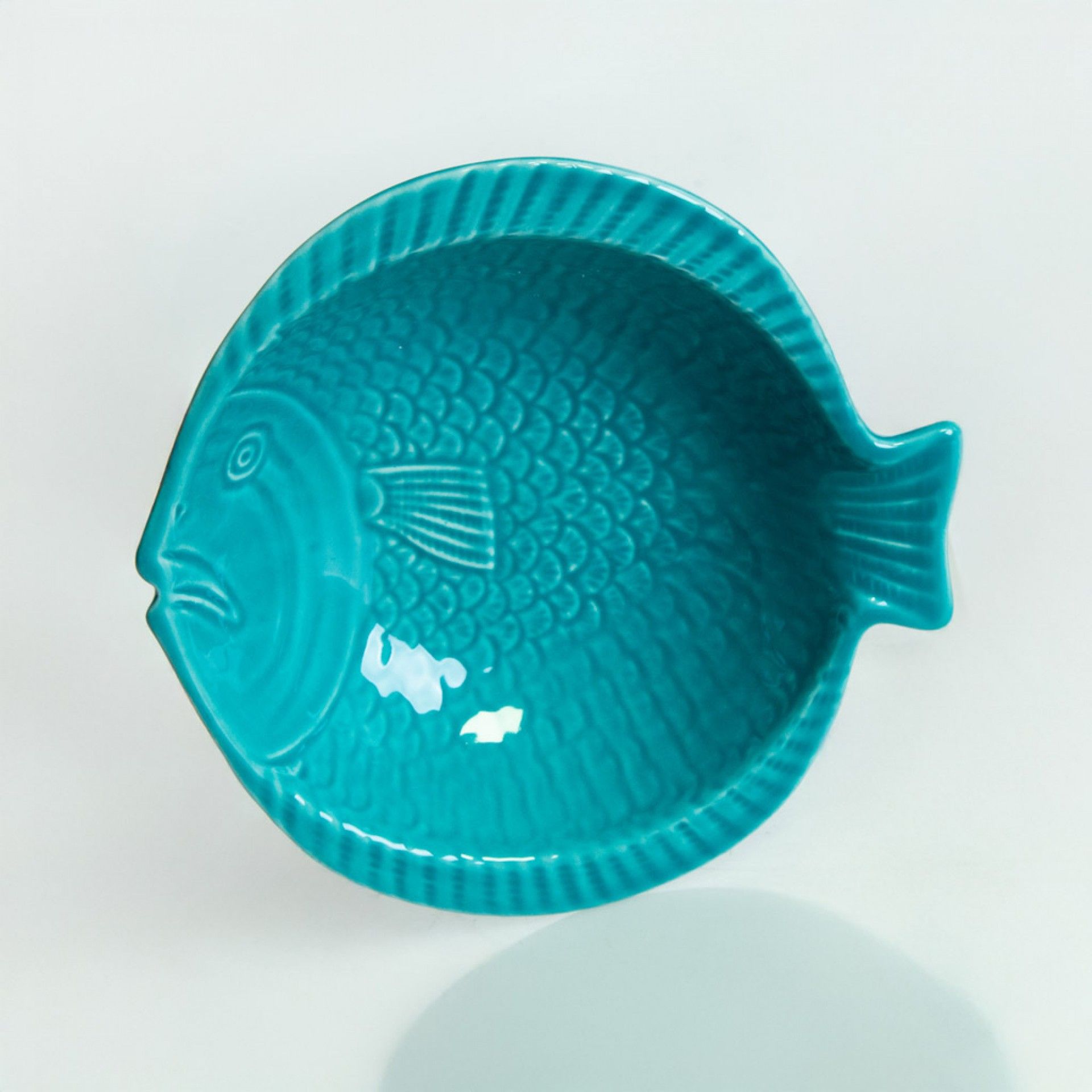 Taça Peixe Cerâmica 16.5cm