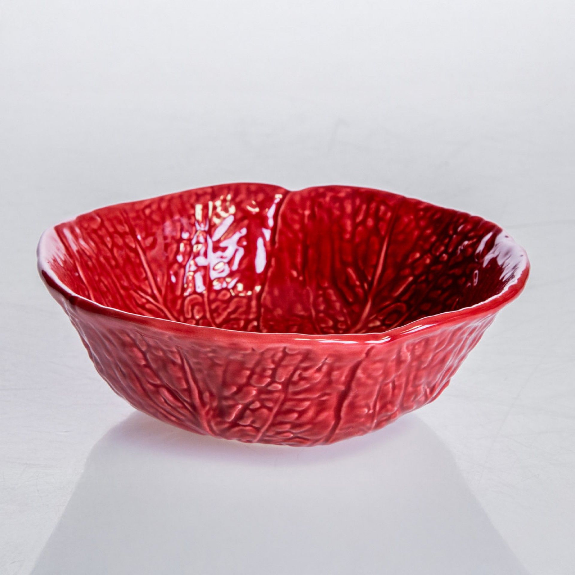 Taça Couve Cerâmica 19X7cm