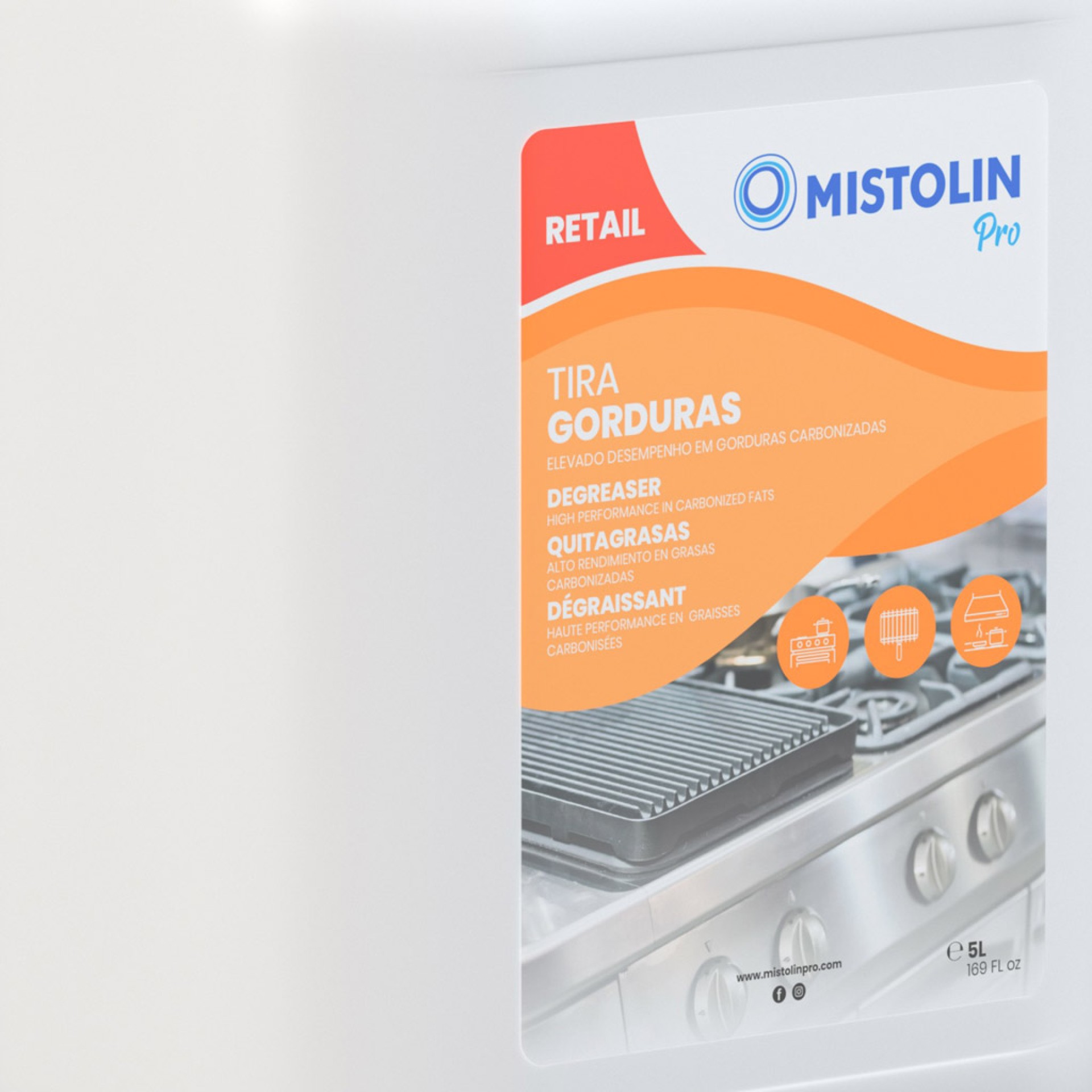 Tira Gorduras Mistolin Pro 5000ml