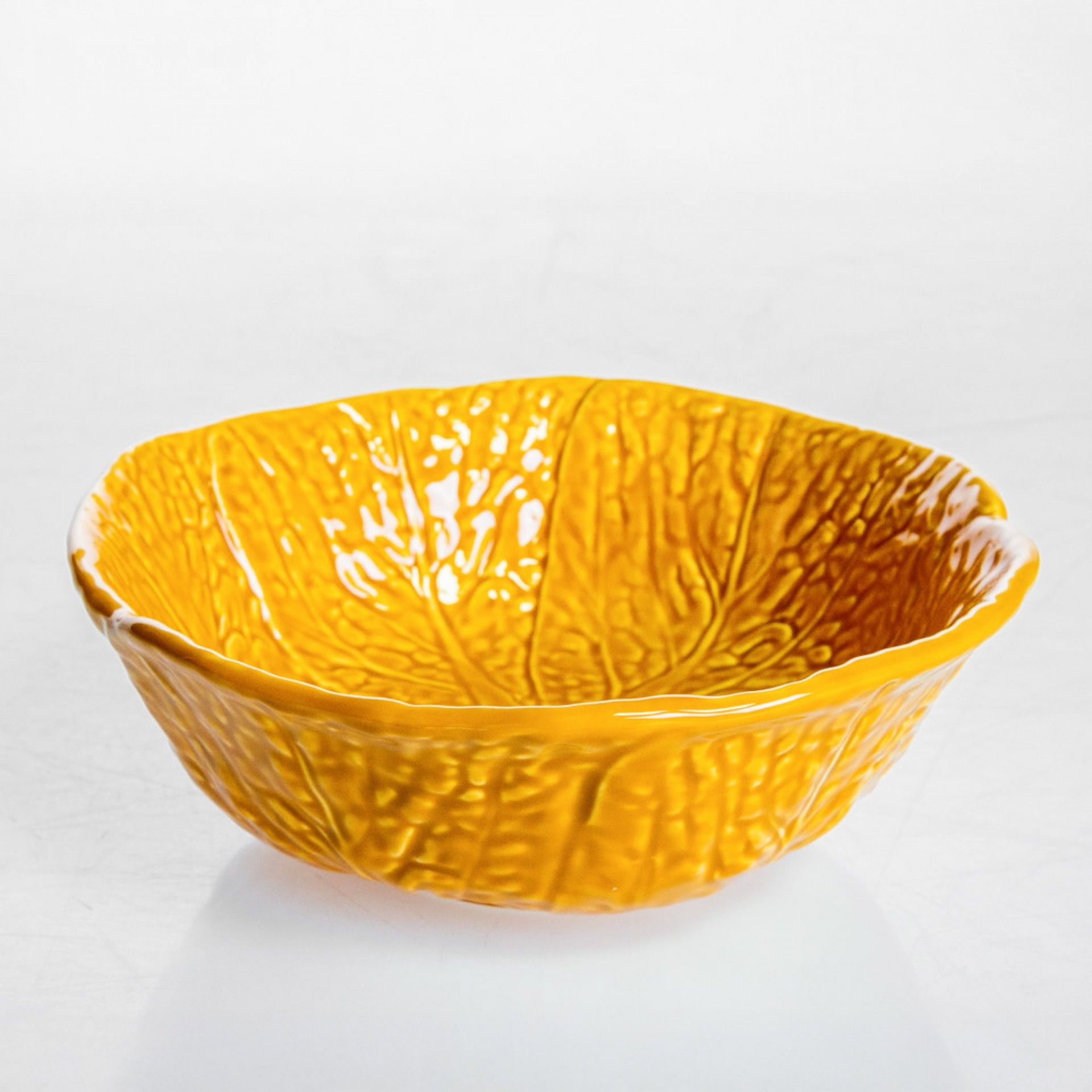 Taça Couve Cerâmica 19X7cm