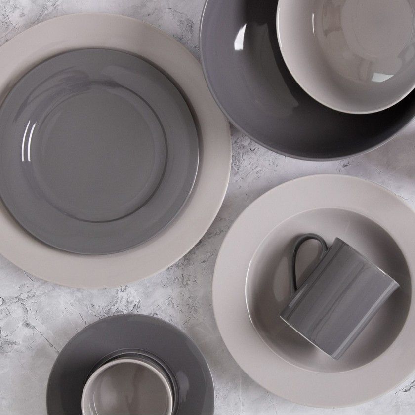 Saladeira Cinza 22.5CM