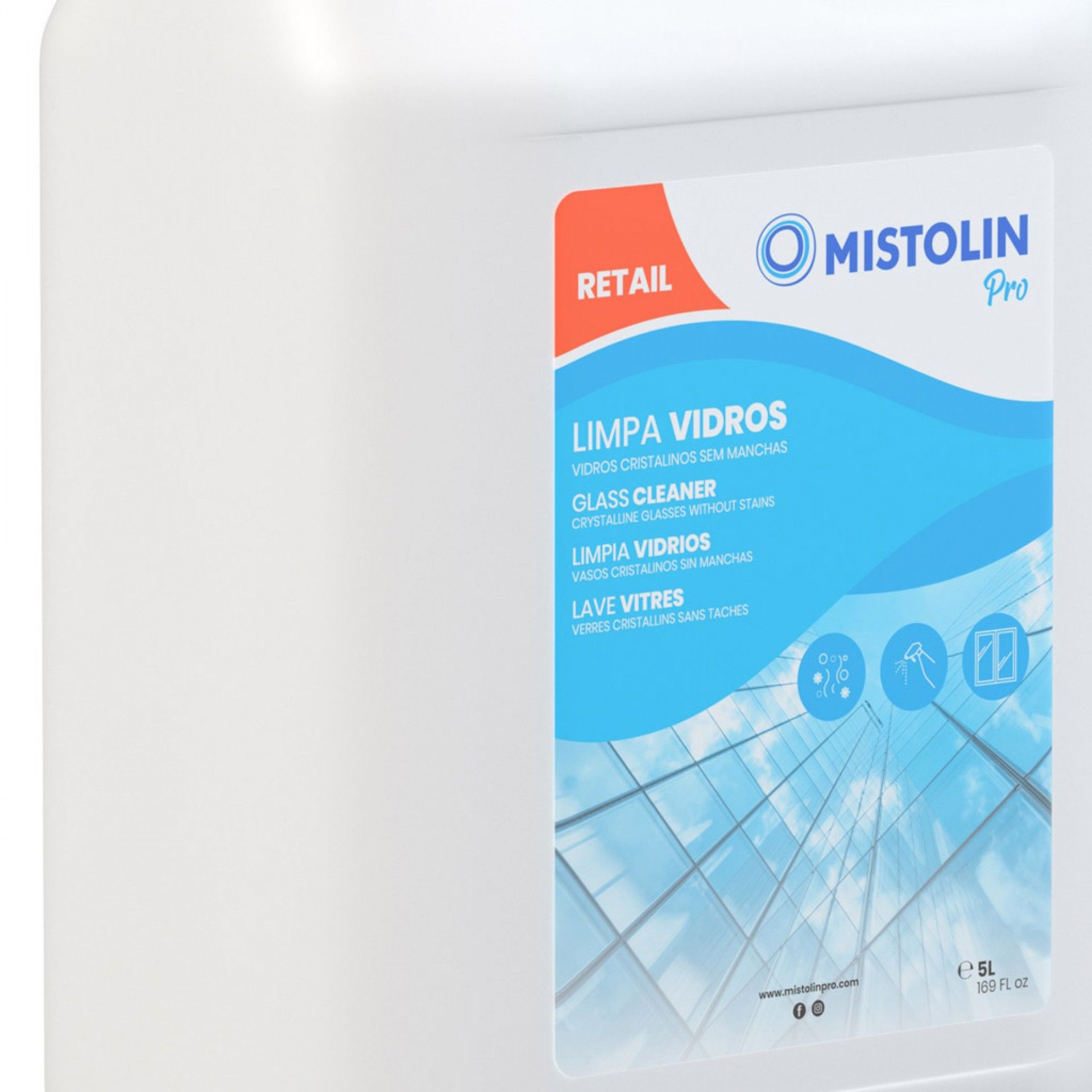 Limpa Vidros Mistolin Pro 5000ml