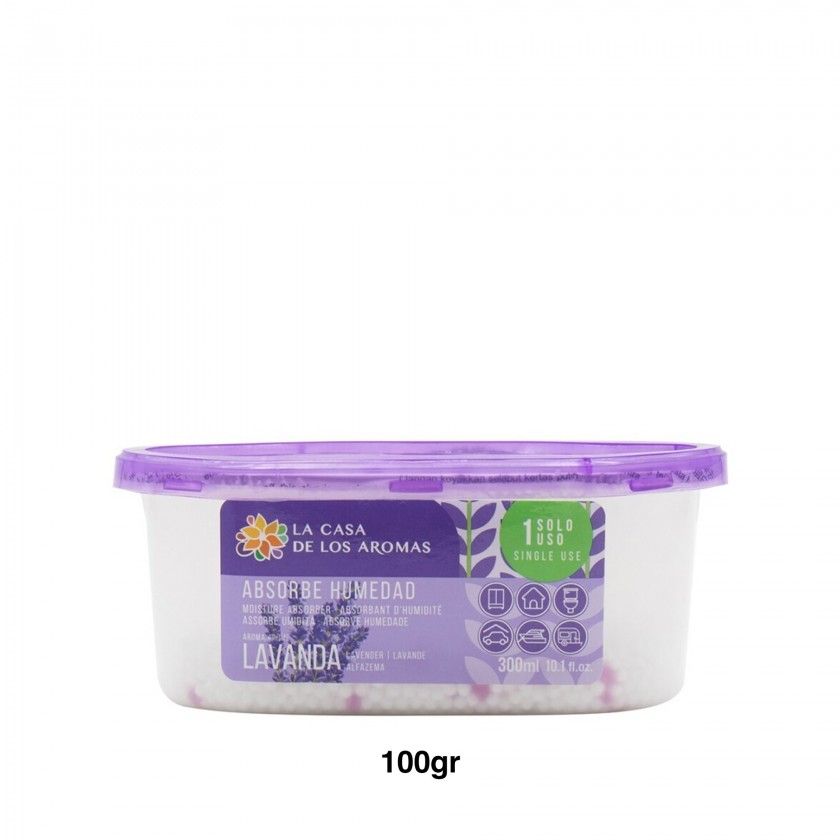 Desumidificador Perfumado Lavanda 100gr Desumidificador Perfumado Lavanda 100gr