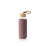 Garrafa gua Vidro / Silicone 400ml 6X20cm