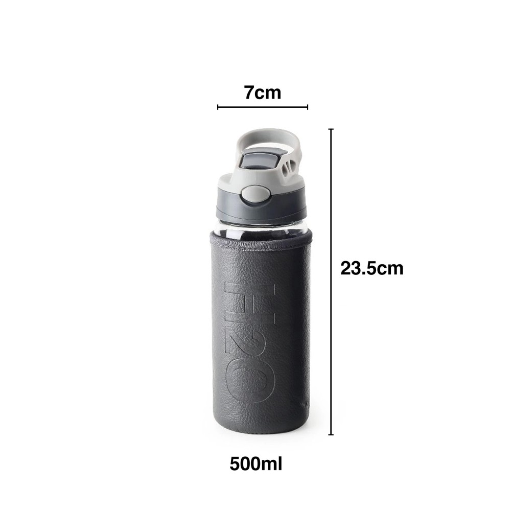 Garrafa Água Bewinner H2O 500ml 7X23.5cm