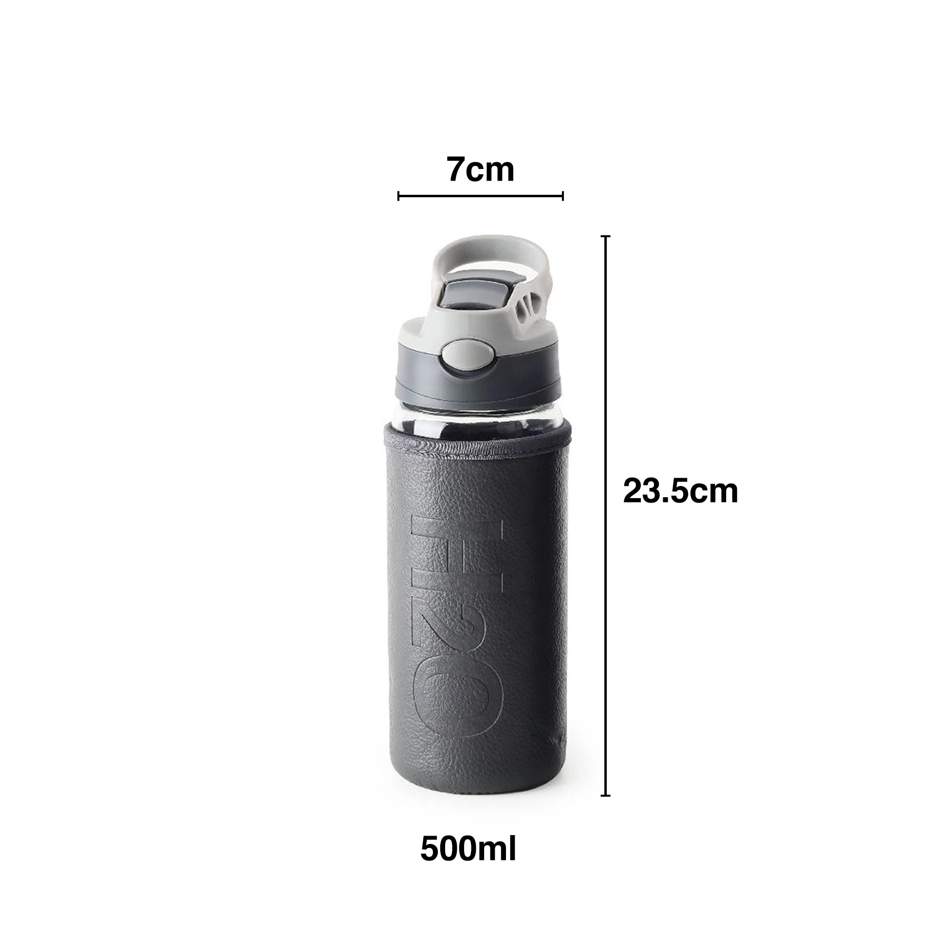Garrafa Água Bewinner H2O 500ml 7X23.5cm
