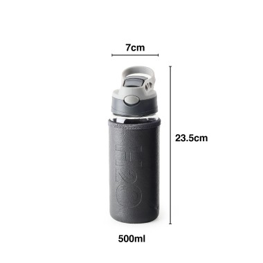 Garrafa Água Bewinner H2O 500ml 7X23.5cm