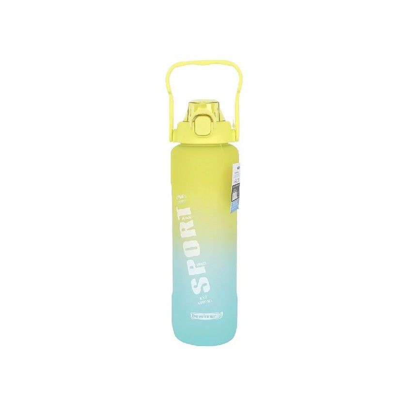 Garrafa gua Bewinner Multicolor Sport 1000ml 7.5X29.7cm