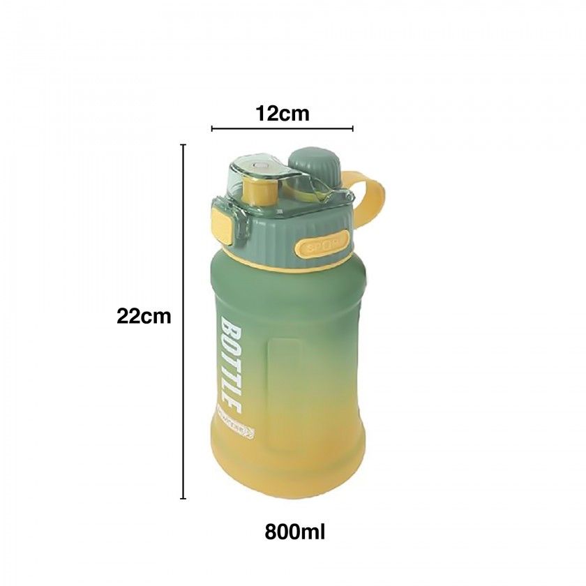 Garrafa Água Bewinner Multicolor Sport 800ml 12X22cm Garrafa Água Bewinner Multicolor Sport 800ml 12X22cm