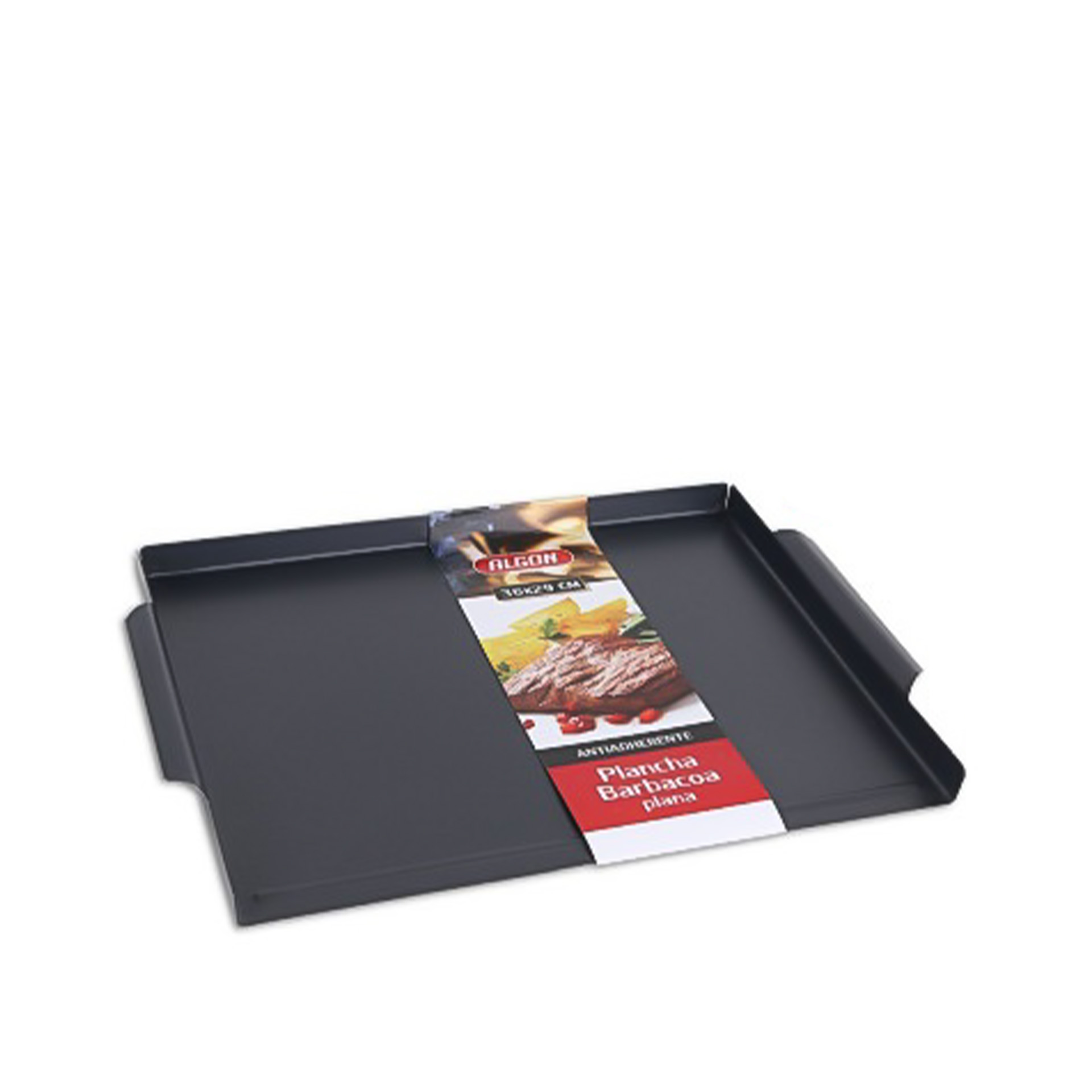 Tabuleiro Churrasco Ferro Plano 36X29cm