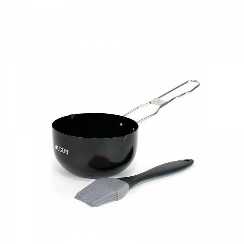 Taa Plstica com Pincel Barbecue 20.5cm