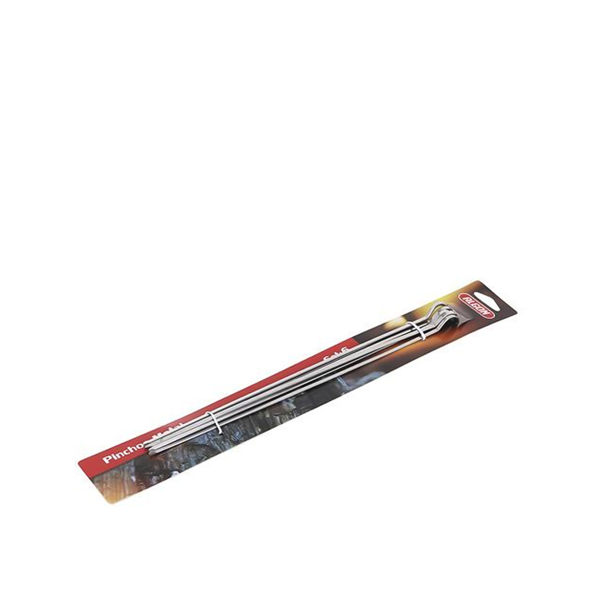 Espeto Churrasco Metal 33cmx4mm Pack 6